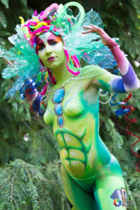 Body painting lyon