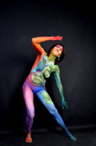 body painting lyon