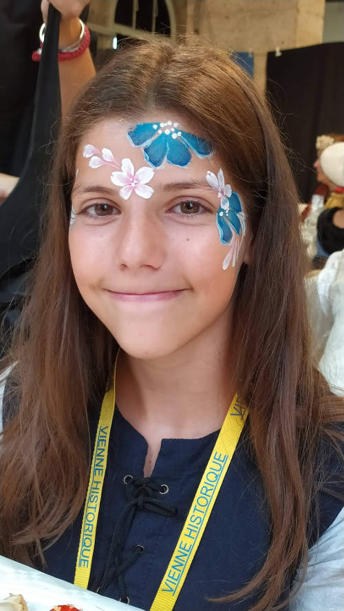 facepainting animation maquillage enfants Ecully Lyon licorne